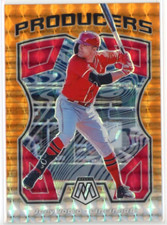 Joey Votto /99 Producers Orange Prizm Parallel 2021 Mosaic Baseball #P10 Reds