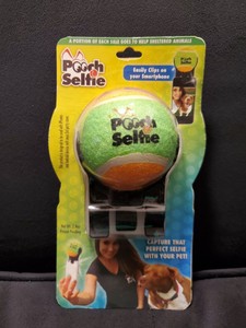 selfie dog ball