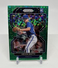 2022 Panini Prizm Kevin Smith RC #266 Green Donut Circles Prizm Tier III