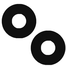 2 Fitall Lamb Ametek Motor Gasket 5.7'' # 566, Black