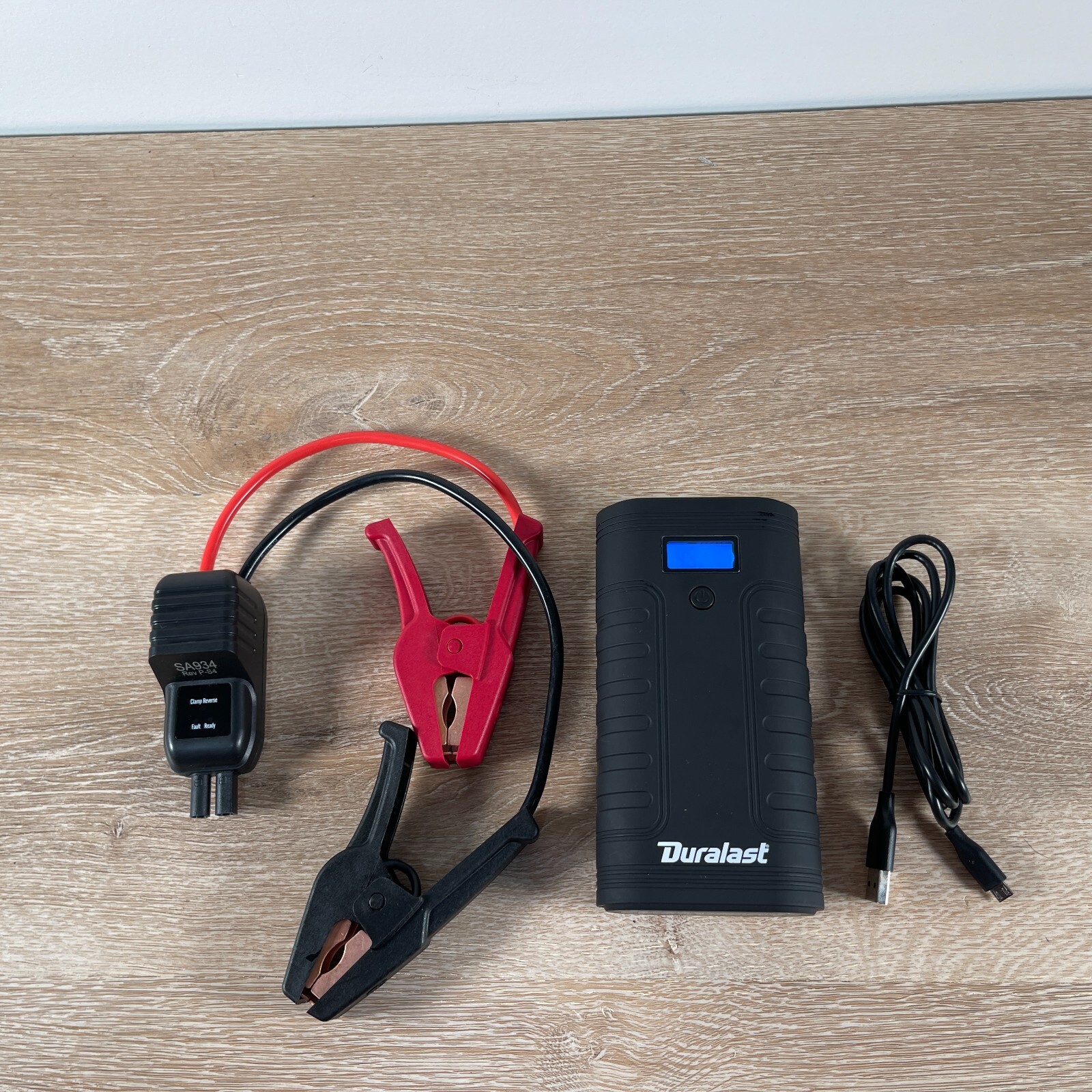Duralast DL800L 800 Peak Amp Jump Starter+ Power Pack DL800L