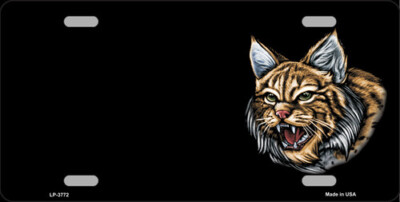 Bobcat Offset Metal Novelty License Plate Tag LP3772 | eBay