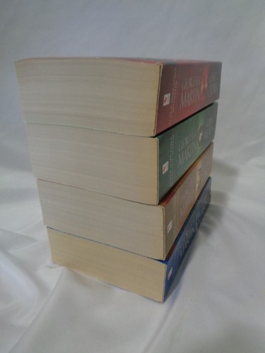 George RR Martin Song of Ice & Fire Complete 4 vol Set Original Slipcase - Picture 7 of 13