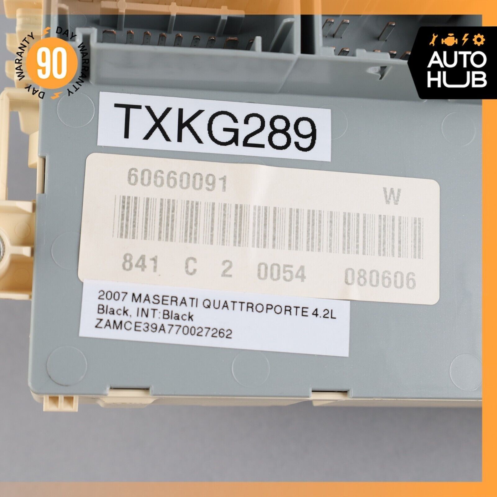 03-19 Maserati Quattroporte M139 GranTurismo M145 Front Relay Fuse Box OEM 51k