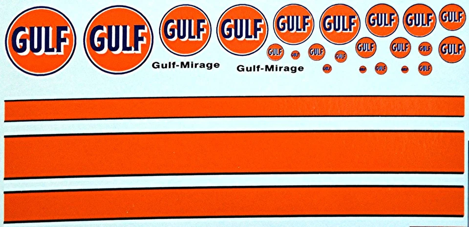 DMC DECALS Motorsport Sponsoren Bogen Rallye Interserie No.5 - 1:18 Decal Abziehbilder