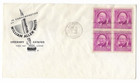 US 1948 FDC,3c William Allen White, 4 block — photo 1