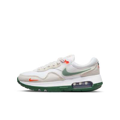 [DX2957-100] GRADE SCHOOL NIKE AIR MAX MOTIF 'WHITE GORGE GREEN'