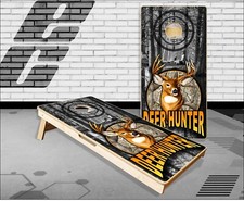 Deer Hunter Camo Cornhole Boards Bean Bag Toss Game