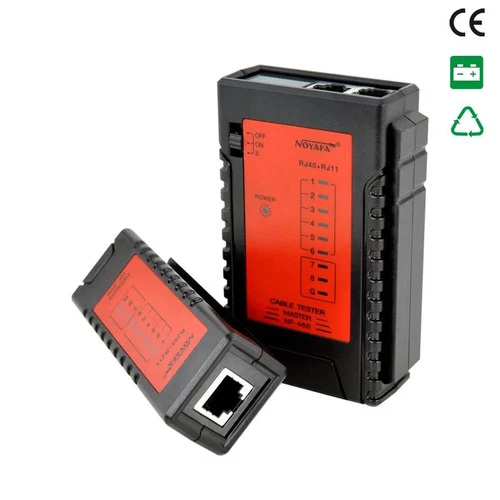 Ethernet Cable Tester RJ45 CAT5E CAT6 LAN Cable Tester Network Test Wire Check - Picture 2 of 9