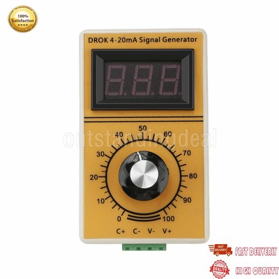 4-20mA Signal Generator Adjustable Constant Current Source + 12V Power