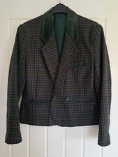 Vintage Plaid Womens Jacket