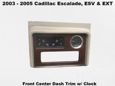 88987097 03 to 05 Escalade, EXT Front Center ...