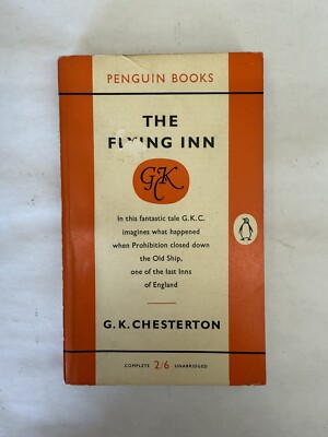 The Flying Inn by G. K. Chesterton 1958 1st Penguin Bookd Paperback Edition 