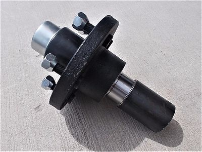 Trailer Idler Hub Kit Trailer Idler Hub Spindle Kit - 5 X 4.75 Bolt Pattern, 3500# Capacity, Stub End Unit (Part #84) Axle Parts For Ram 3500 - Foto 8