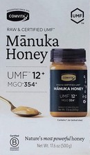 Comvita Manuka Honey UMF 12 MGO 354 Raw New Zealand 17.6oz 500g Exp 2028