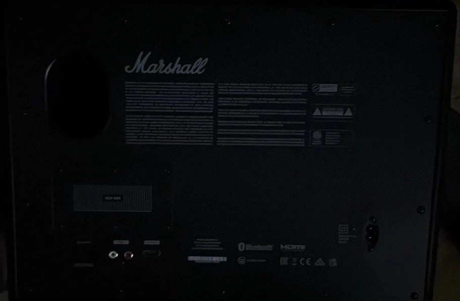 Marshall Woburn II Bluetooth Speaker - Black for sale online | eBay