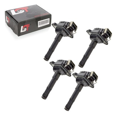 4x Ignition Coil Ignition Module Rod Spark Plug For Seat Alhambra 7V8 7V9 Leon 1M1