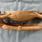 Vintage African Hand Carved Wooden Bowl — photo 5