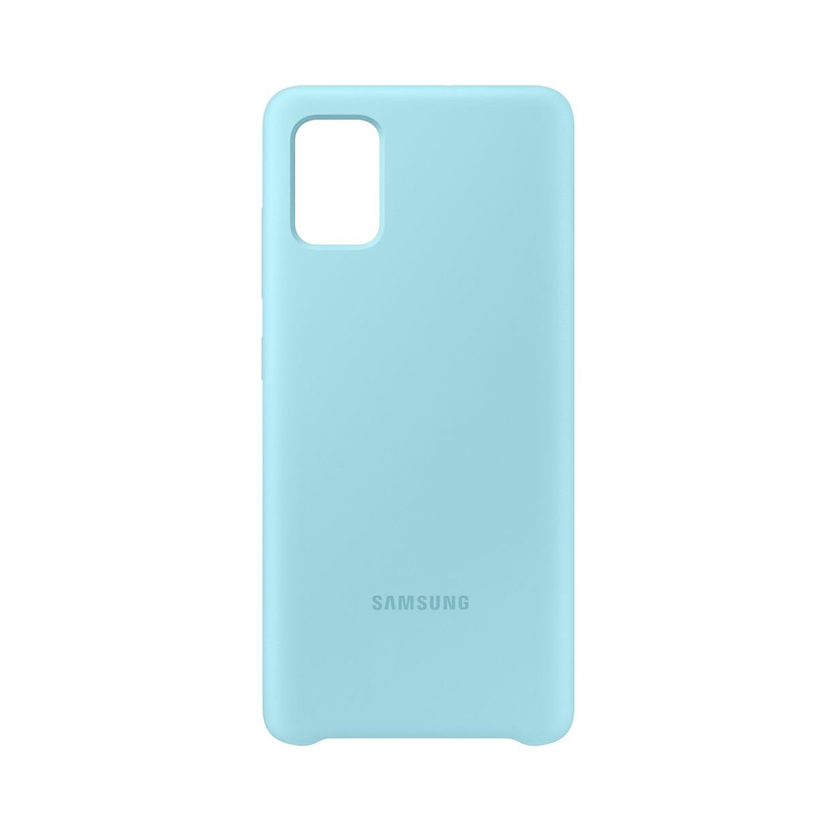 Coque silicone Galaxy A51 lisse anti-glisse et anti-rayure pour une protection fiable - Bleu