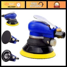 5" Pneumatic Random Orbit Air Sander Tool - Palm Sander for Smooth Finishing