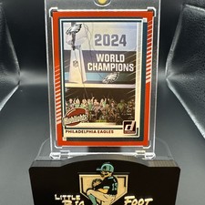 Champions 2025 Donruss Rookies & Highlights Red /49 Eagles #DRH-81