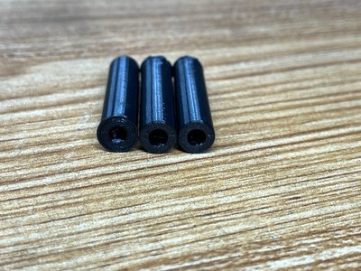 Set of 3 Front Replacement Paper Rollers for Hermes Baby/Rocket Typewriters