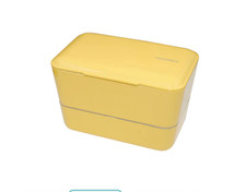 Takenaka Bento Bite Dual Bento Box limon - Monbento alternative Made in japan