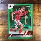 2022-23 Topps Chrome Andreas Schjelderup Green Sapphire Refractor /70 Rookie RC