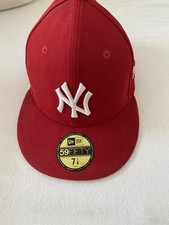 New Era brand New York Yankees Kappe Rot NY