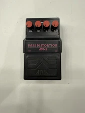 Aria ADT-2 Bass Distortion Analog Rare Vintage Guitar Effect Pedal MIJ Japan