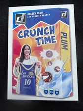 2025 Panini Donruss WNBA - Crunch Time Kelsey Plum #8 Orange Laser /399