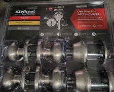 Kwikset Security Series  Cove Satin Nickel