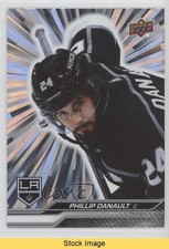 2023-24 Upper Deck Series 2 Outburst Phillip Danault #330 READ b3q