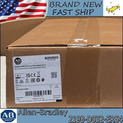 Original AB 2198-D032-ERS4 DUAL AXIS SAFE SPEED DRIVE 2198 D032 ERS4 FREE SHIP