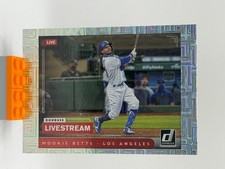 2021 Panini Donruss Livestream Mookie Betts #LS6 Vector Holo