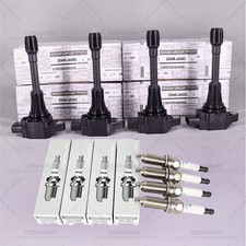 4 Ignition Coil Uf549 4 Spark Plug For Altima Cube Rogue Infiniti Fx50