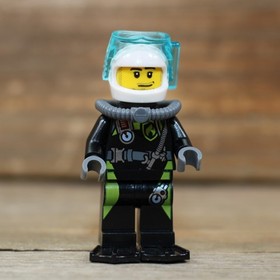 LEGO City Firefighter Scuba Diver Minifigure cty0639