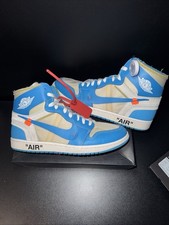 Nike Air Jordan 1 Off-White UNC Size 11 Pre-Owned
