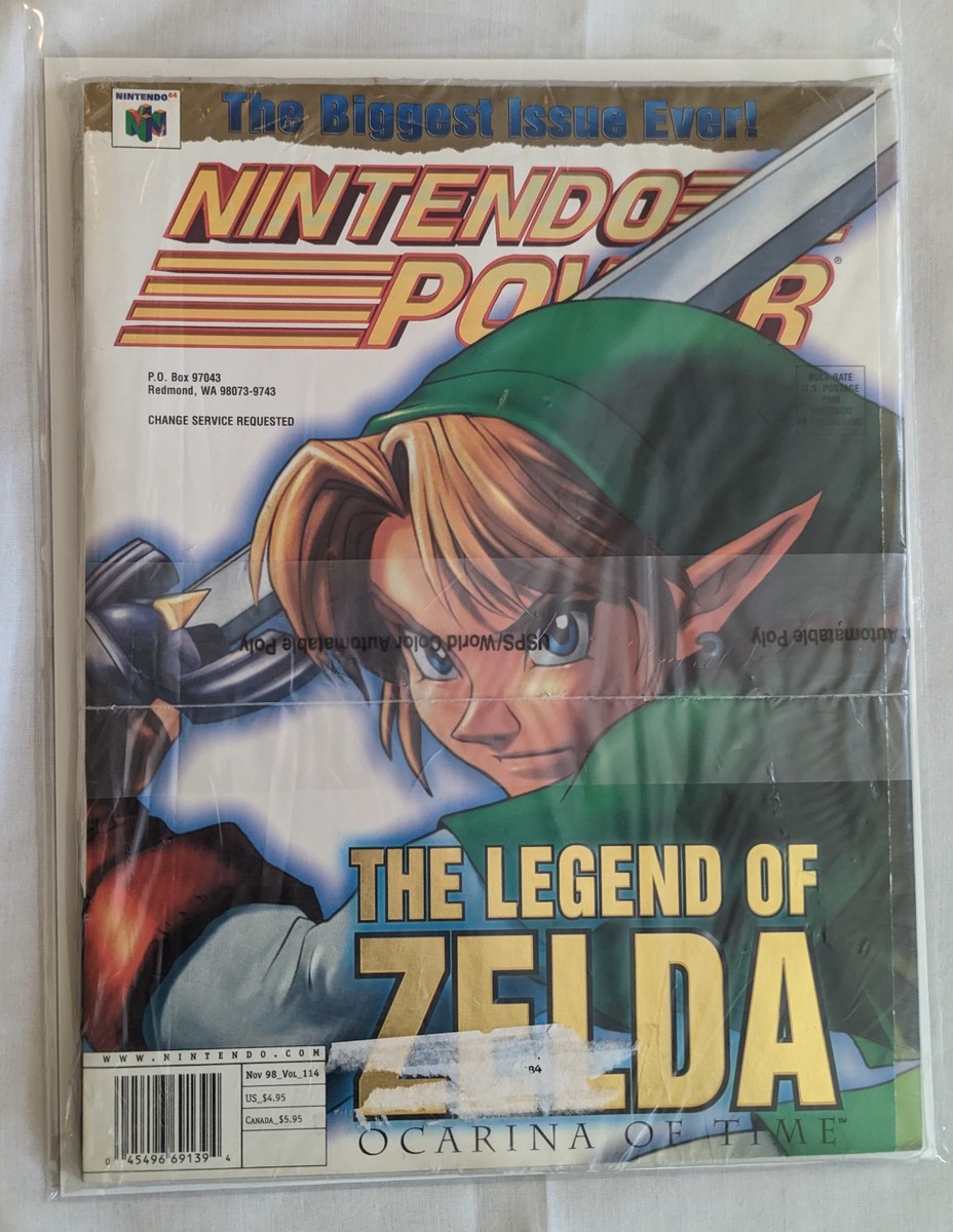 oo ooページ Nintendo Power Magazine #114 November 1998 The Legend of Zelda