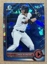 2022 Bowman Chrome Draft Sapphire Edition - Chase Delauter #BDC-49 Guardians