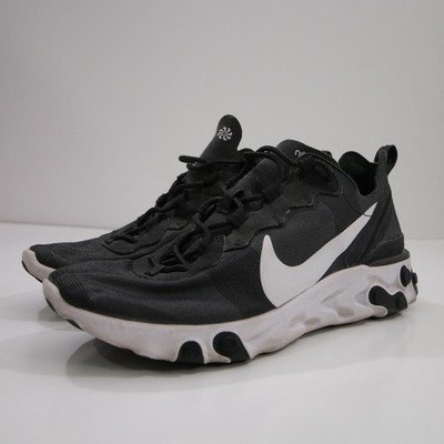 Nike React Element 55, BQ6166-003, Black/White, Men's Shoes, Size 9