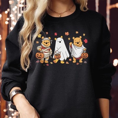 TSHIRT (1990) Winnie Puuh Halloween T-Shirt Pooh Bear & Friends Geist Pullover