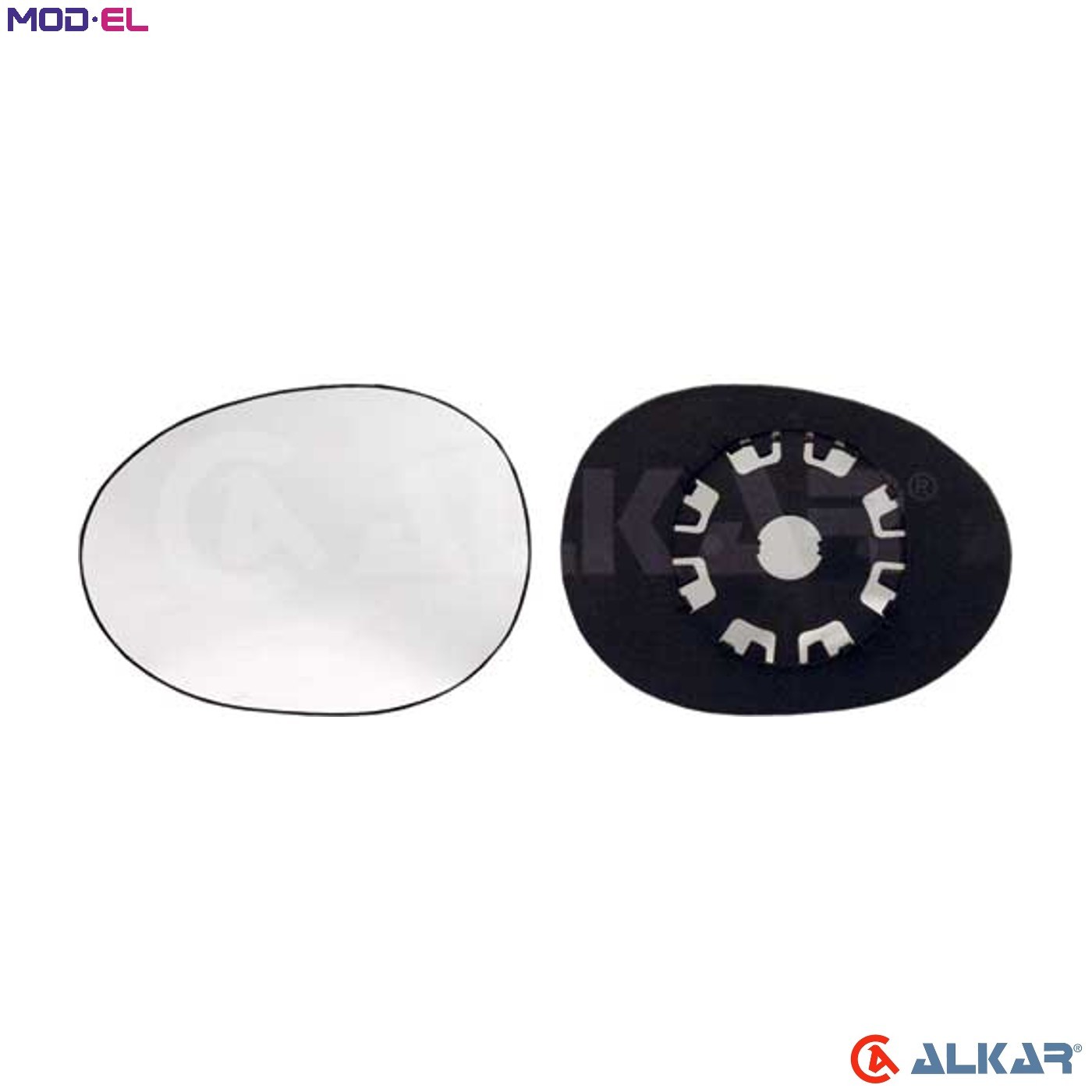 Mirror insert glass Left Convex 6401862 ALKAR for CITROËN DS - Image 7