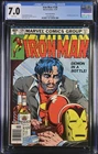 Iron Man #128 - CGC Graded 7.0 - WHITE Pgs - Classic Tony Stark Alcoholism Cover