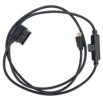 H00008000 OBDII to HDMI Monitor Cable Plug Fit for Edge CS2 CTS2 CTS3 Plug Mo