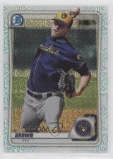 2020 Bowman Chrome Prospects Mega Box Mojo Refractor Zack Brown #BCP-34 00gy