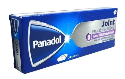 Panadol Joint, Joint & Muscle Pain Relief, for Up to 8 Hours,Gentle - 24 Tablets