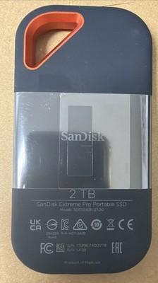 SanDisk Extreme Pro Portable 2TB SSD SDSSDE81-2T00