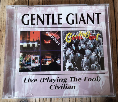 Gentle Giant - Live ( Playing the Fool ) Civilian - 2xCD (BGO Records BGOCD435)