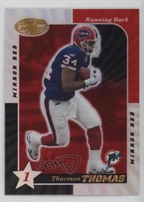 2000 Leaf Certified Mirror Red Thurman Thomas #53 HOF 2z8